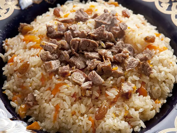 Плов с говядиной